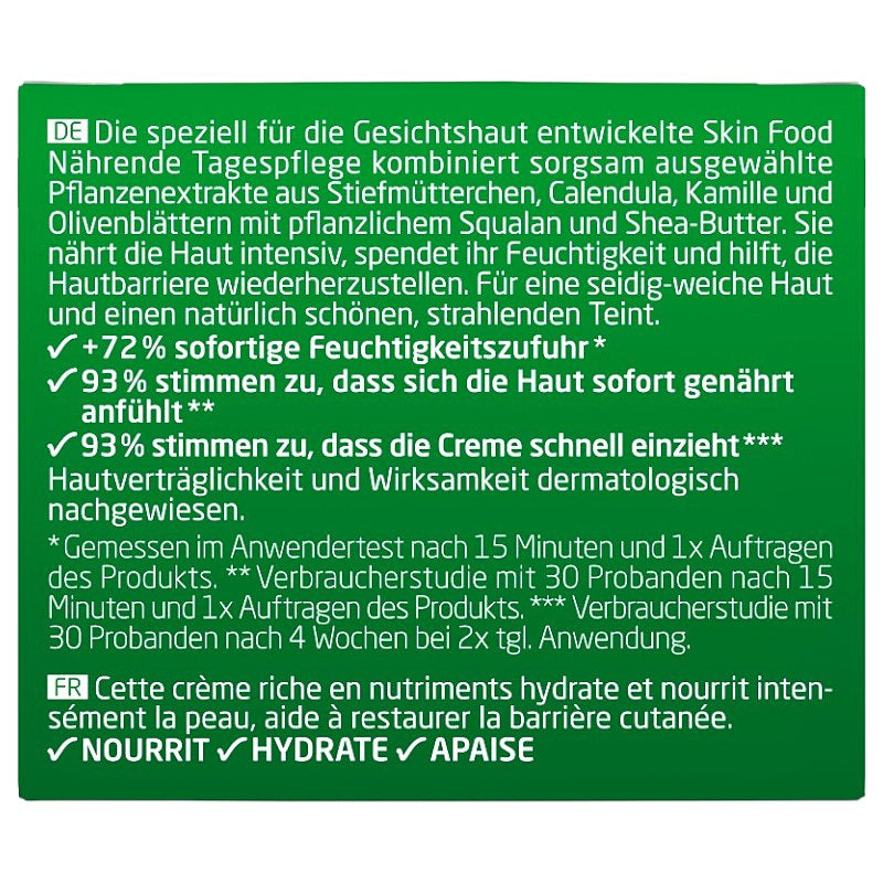 Soin de jour nourrissant Skin Food BIO calendula - 40ml - Weleda