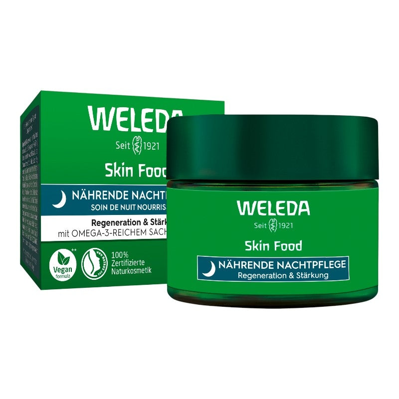 Skin Food BIO Nährende Nachtcreme mit Ringelblume - 40 ml - Weleda