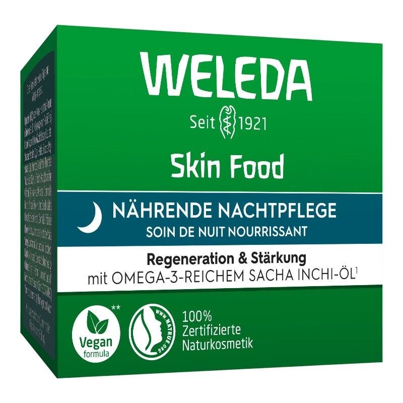 Soin de nuit nourrissant Skin Food BIO calendula - 40ml - Weleda