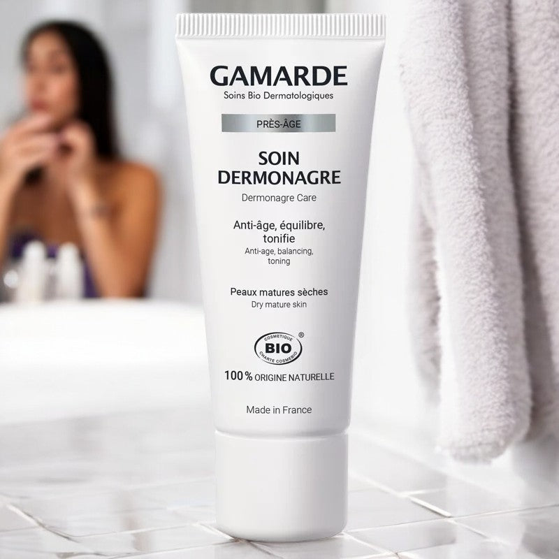 Bio-Hautpflege mit Borretsch, Nachtkerzenöl und Thermalwasser – 40 g – Gamarde