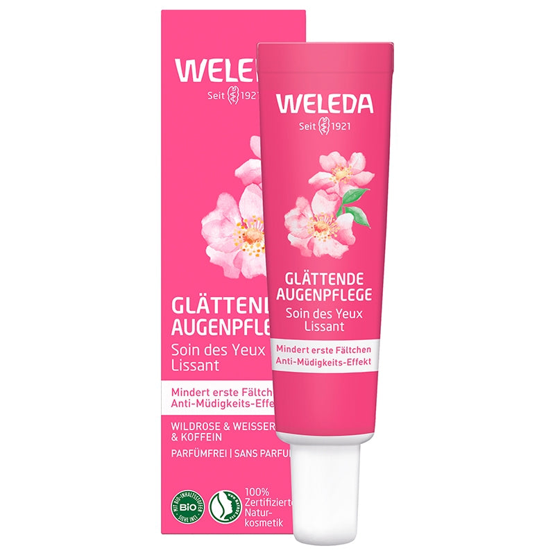 Bio-Augencreme mit Hagebutte und Weißem Tee – 12 ml – Weleda