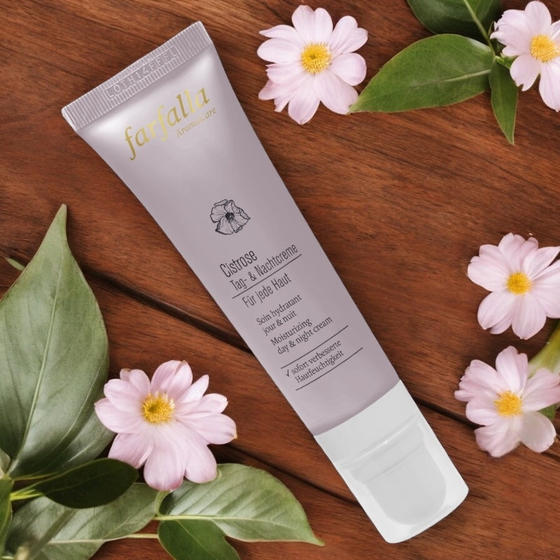 Bio-Zistrosen-Tages- und Nachtcreme - 30 ml - Farfalla