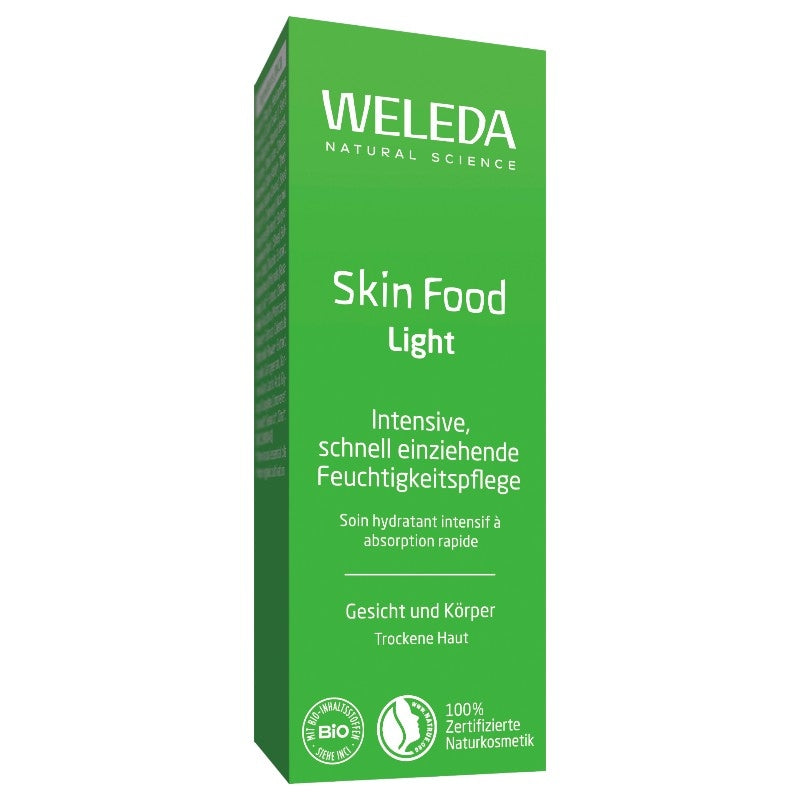 Soin hydratant Skin Food Light visage & corps BIO calendula - 30ml - Weleda