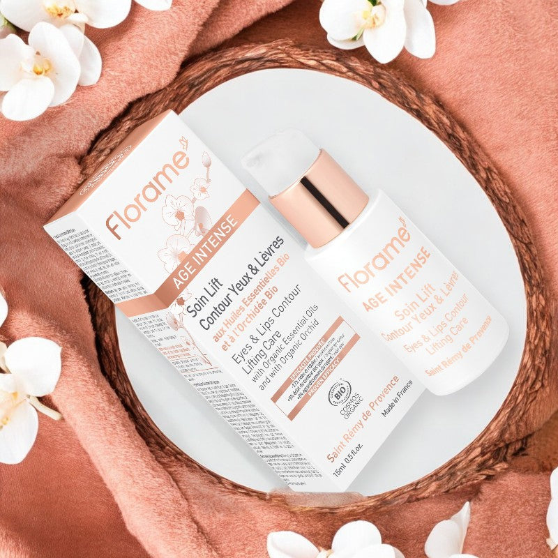 Soin lift contour des yeux & lèvres BIO orchidée - 15ml - Florame