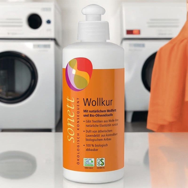 ECO Olive &amp; Lavender Wollpflege - 300 ml - Sonett