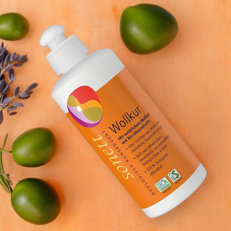 ECO Olive &amp; Lavender Wollpflege - 300 ml - Sonett