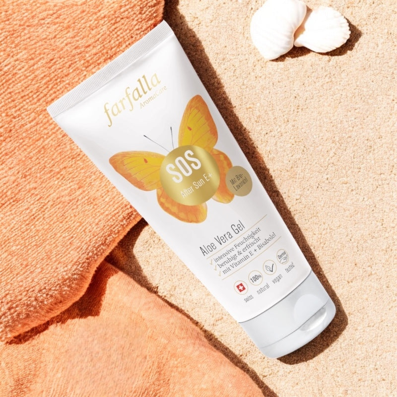 SOS After-Sun Bio-Aloe Vera &amp; Lavendel-Gel – 100 ml – Farfalla
