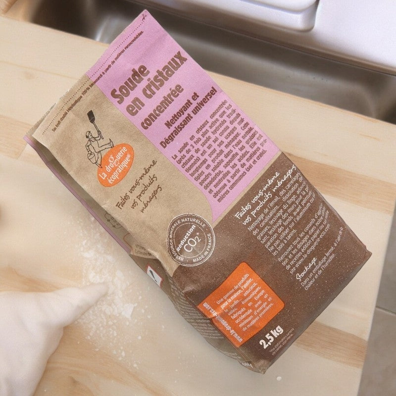 Waschsoda-Kristalle – 2,5 kg – Die umweltfreundliche Drogerie