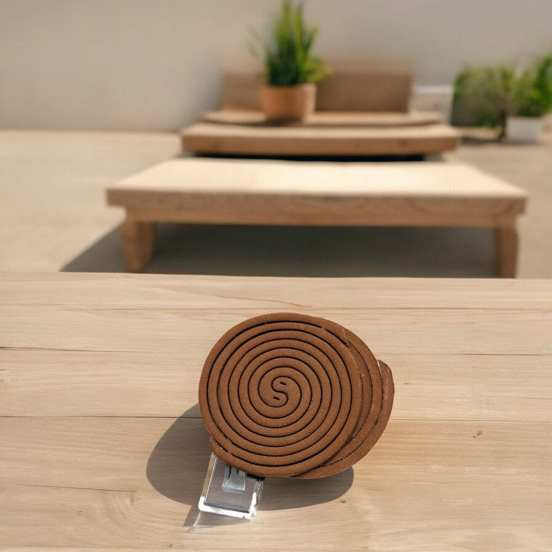 Neem-Räucherspiralen für den Sommer – 4 Stück – Die umweltfreundliche Drogerie