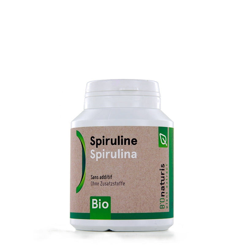 Spiruline BIO 500 mg 180 comprimés - BIOnaturis
