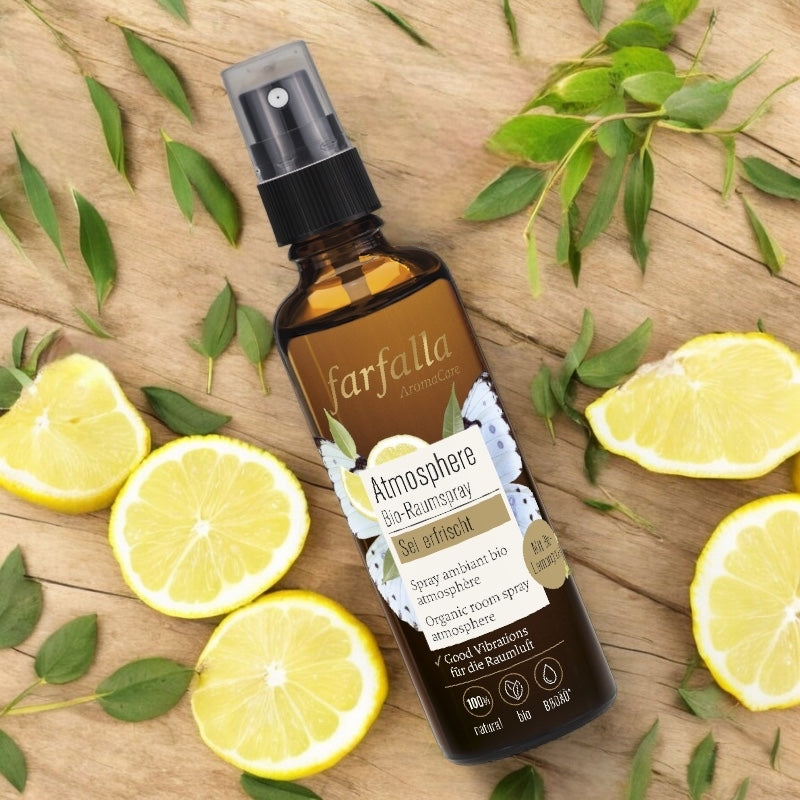 Spray ambiant Atmosphère BIO lemongrass - 75ml - Farfalla