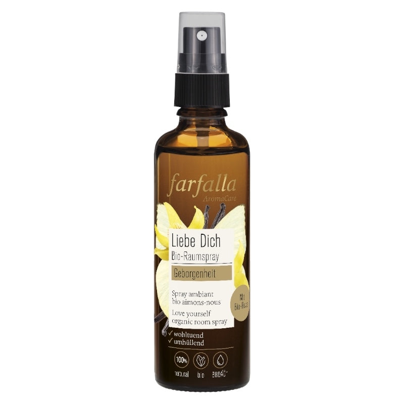 Spray ambiant BIO Aimons-nous rose - 75ml - Farfalla