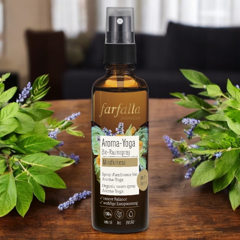 Bio-Aroma-Yoga-Raumspray – 75 ml – Farfalla