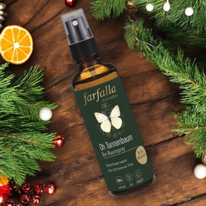 Mein wunderschöner Weihnachtsbaum Bio-Raumspray - 75 ml - Farfalla