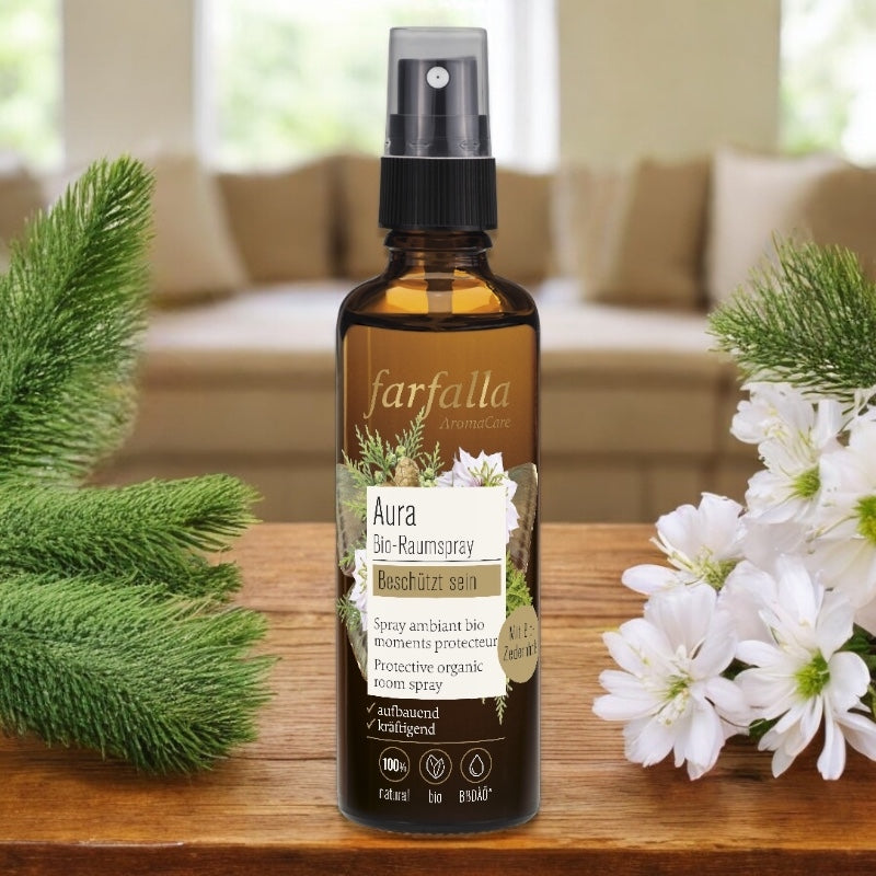 Spray ambiant Protection de l'aura BIO - 75ml - Farfalla