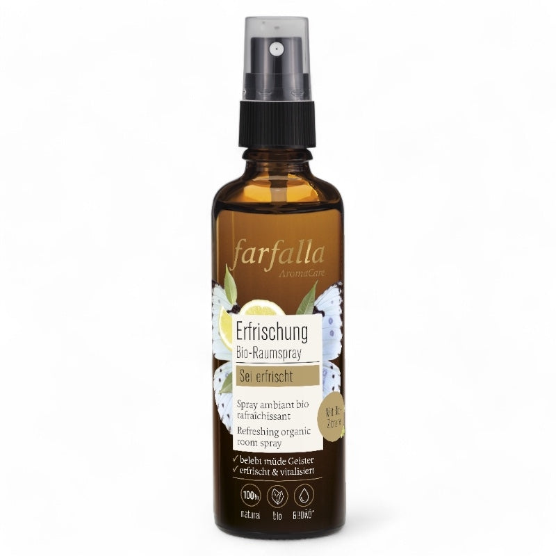 Spray ambiant Rafraîchissant BIO citron - 75ml - Farfalla