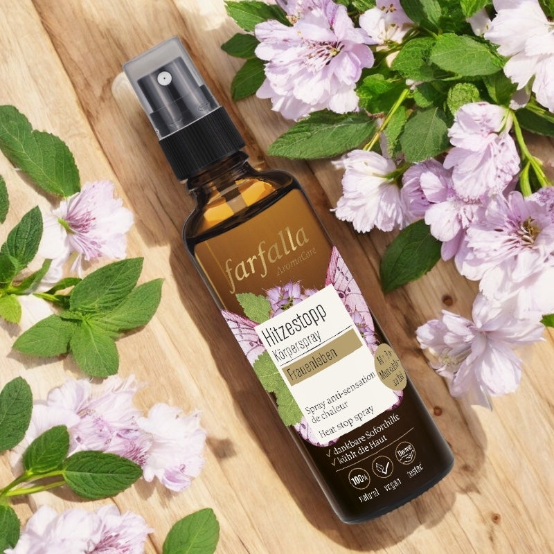 Bio-Muskatellersalbei-Hitzeschutzspray – 75 ml – Farfalla