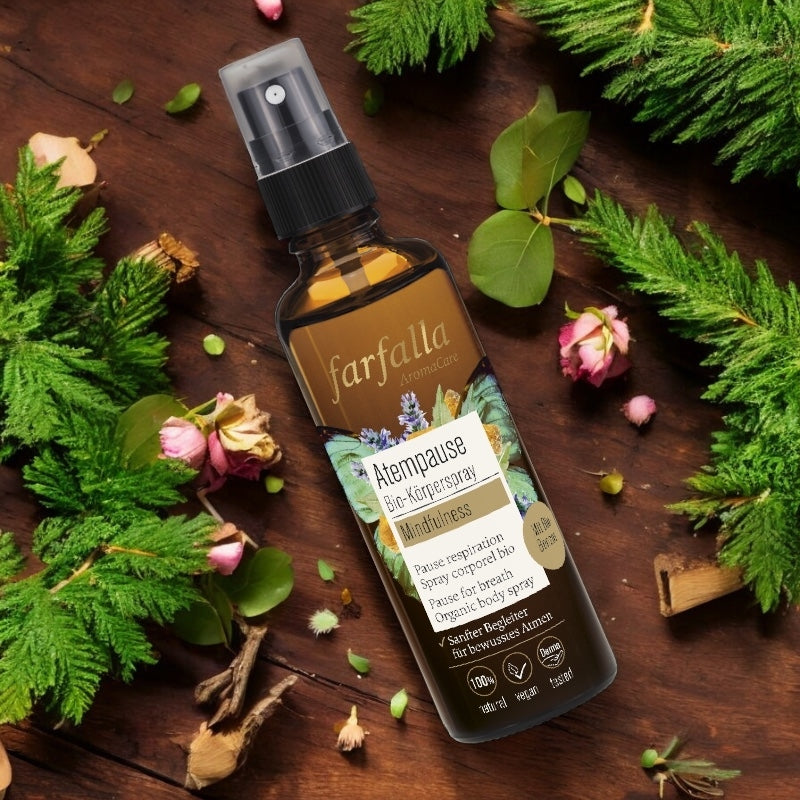 Bio-Körperspray – Atempause – 75 ml – Farfalla