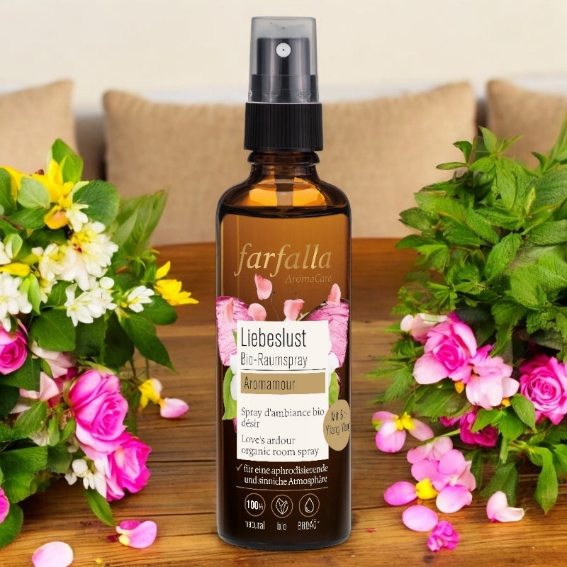 Spray d'ambiance Désir BIO ylang ylang - 75ml - Farfalla