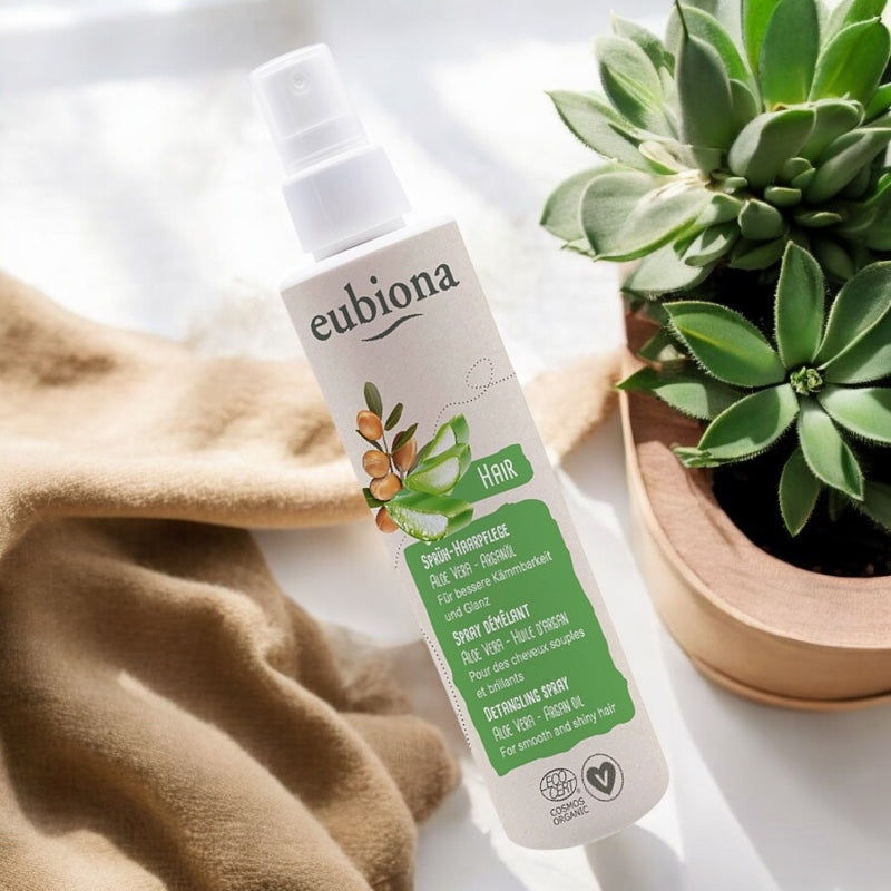 Spray démêlant BIO aloe vera & huile d'argan - 200ml - Eubiona