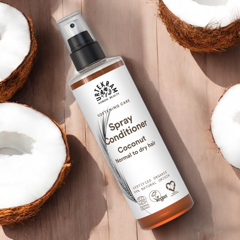Bio-Kokosnuss-Entwirrungsspray – 250 ml – Urtekram
