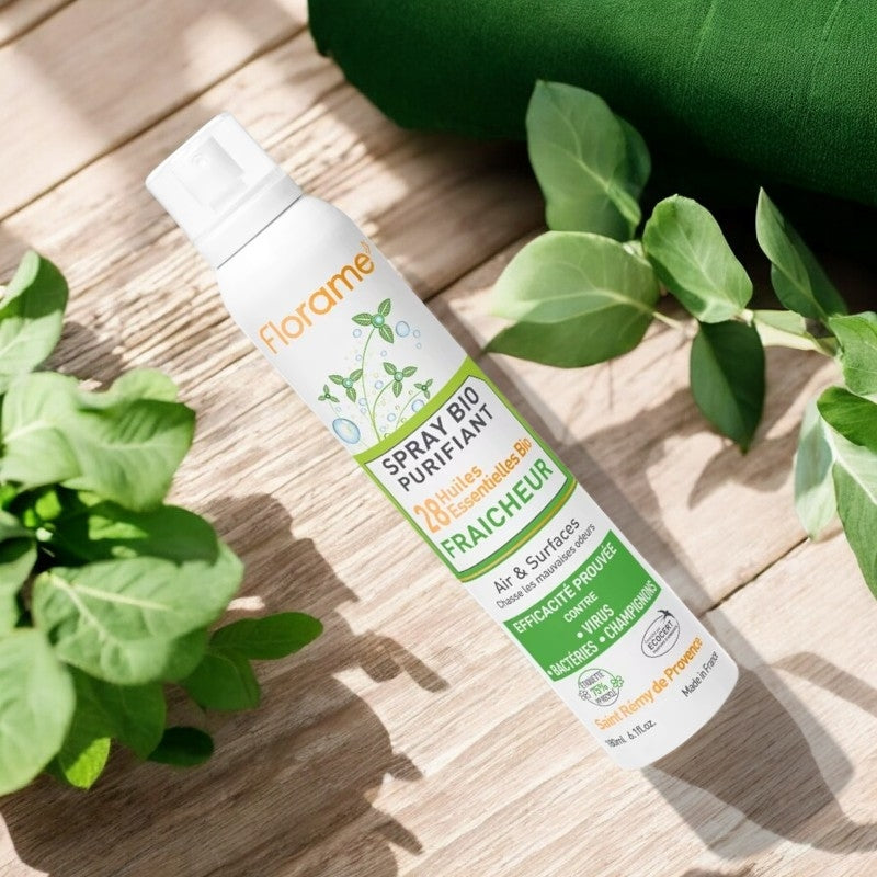 Bio-Frischespray mit 28 ätherischen Ölen – 180 ml – Florame