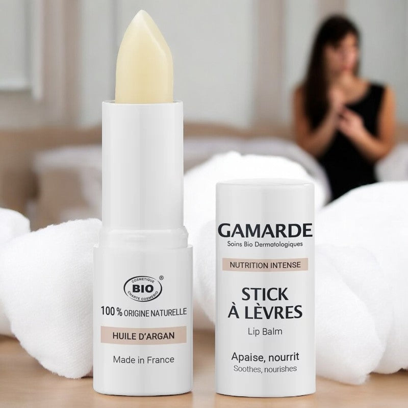 Bio-Lippenbalsam mit Argan- und Sheabutter – 3,8 g – Gamarde