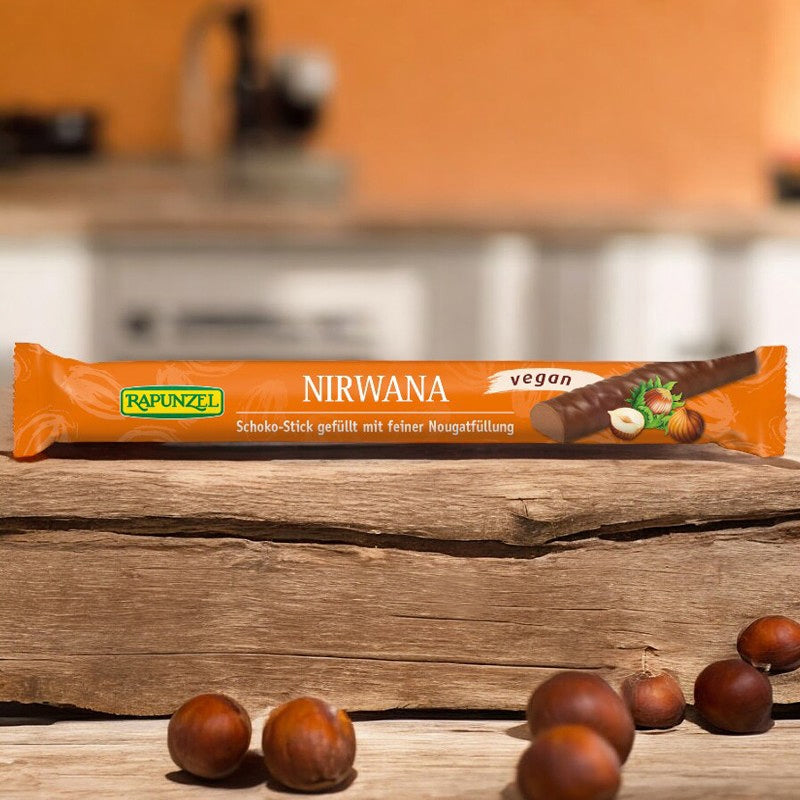 Nirwana Bio-Schokoladenstäbchen mit Pralinenfüllung – 22 g – Rapunzel