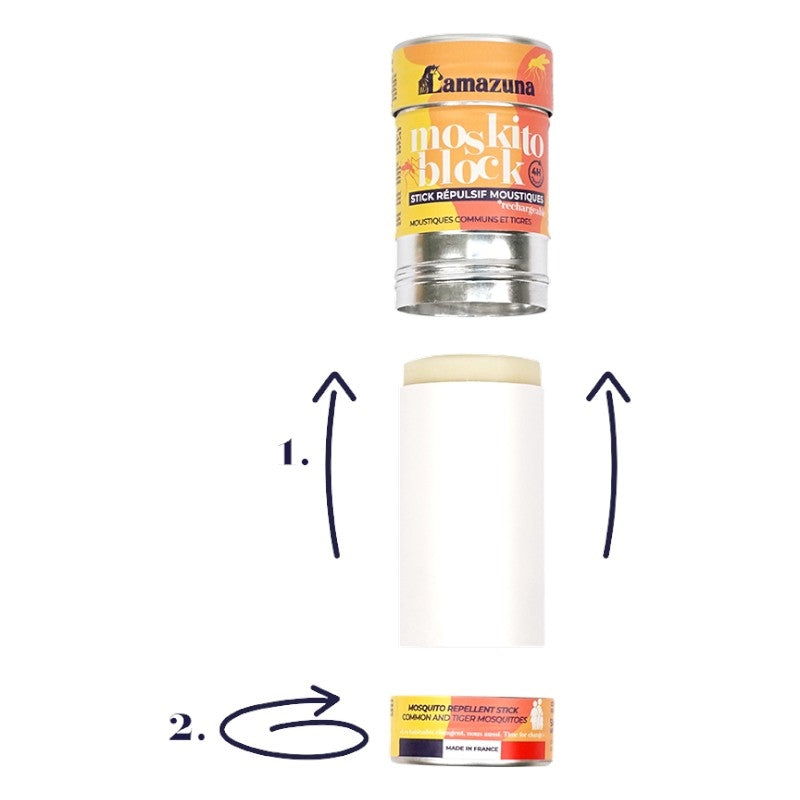 Citronella-Mückenschutzstift – 50 ml – Lamazuna