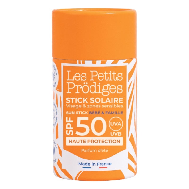 Stick solaire visage & zones sensibles IP 50 - 15g - Les petits prödiges