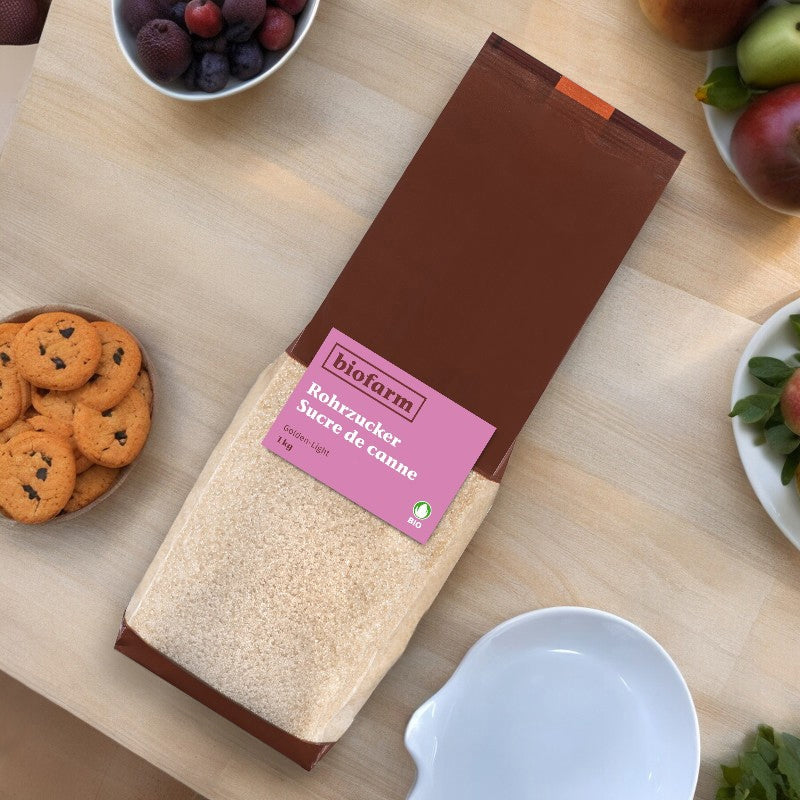 Sucre Golden-Light BIO - 1kg - Biofarm