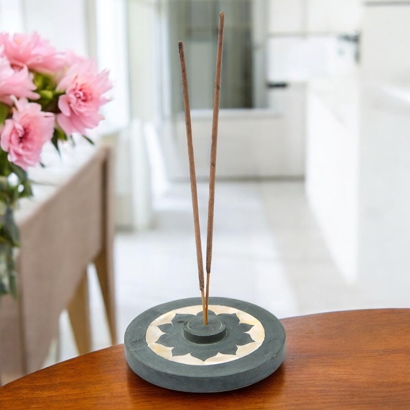 Support pour bâtons d'encens Lotus - 1 pièce - Farfalla