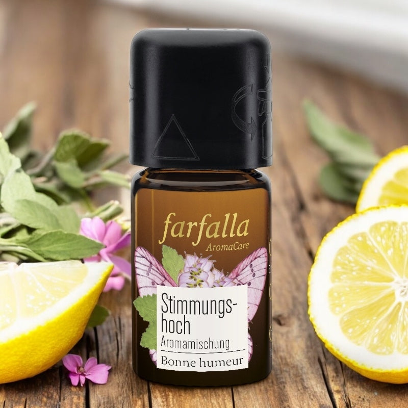 Synergie d'huiles essentielles Bonne humeur - 5ml - Farfalla