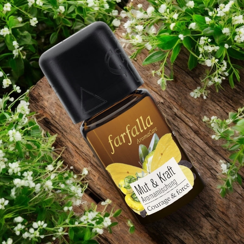 Mut &amp; Stärke ätherische Ölsynergie - 5 ml - Farfalla