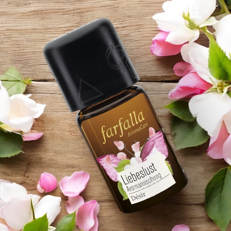 Synergie d'huiles essentielles Désir - 5ml - Farfalla