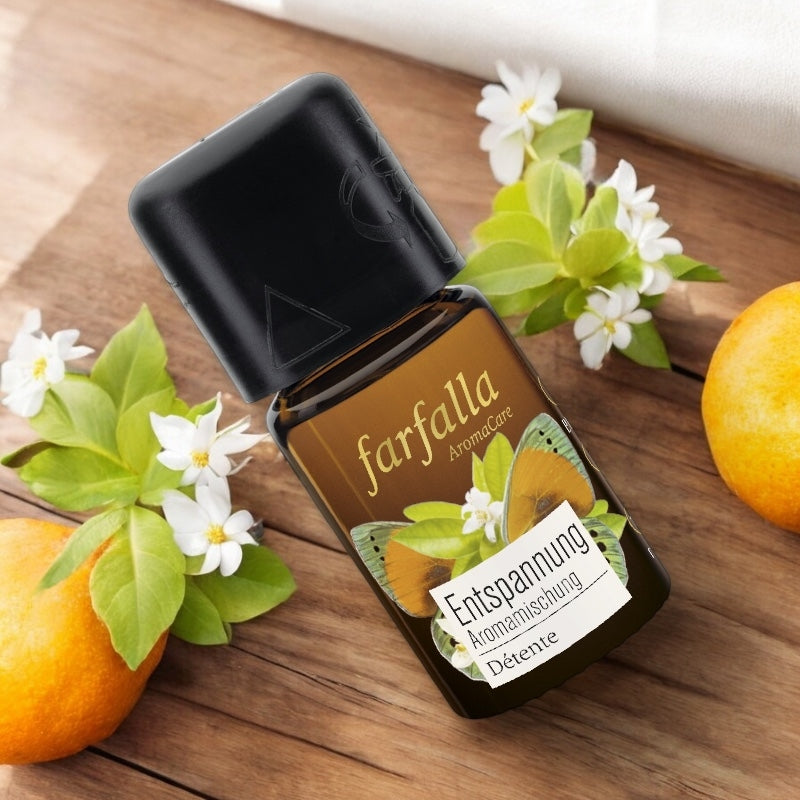 Synergie d'huiles essentielles Détente - 5ml - Farfalla