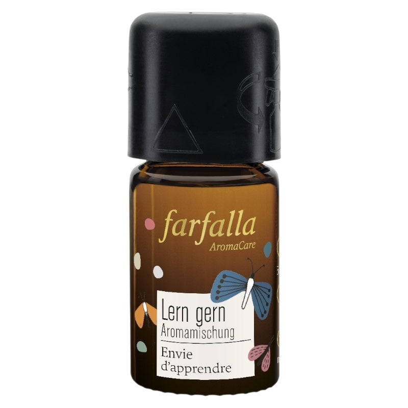 Synergie d'huiles essentielles Envie d'apprendre - 5ml - Farfalla