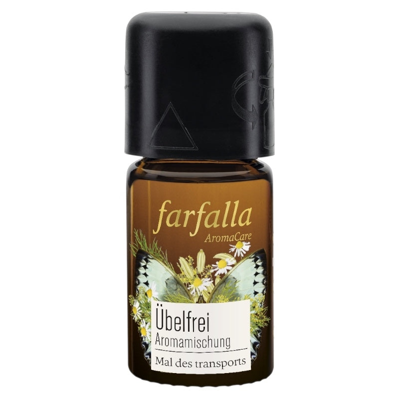 Synergie d'huiles essentielles Mal des transports - 5ml - Farfalla
