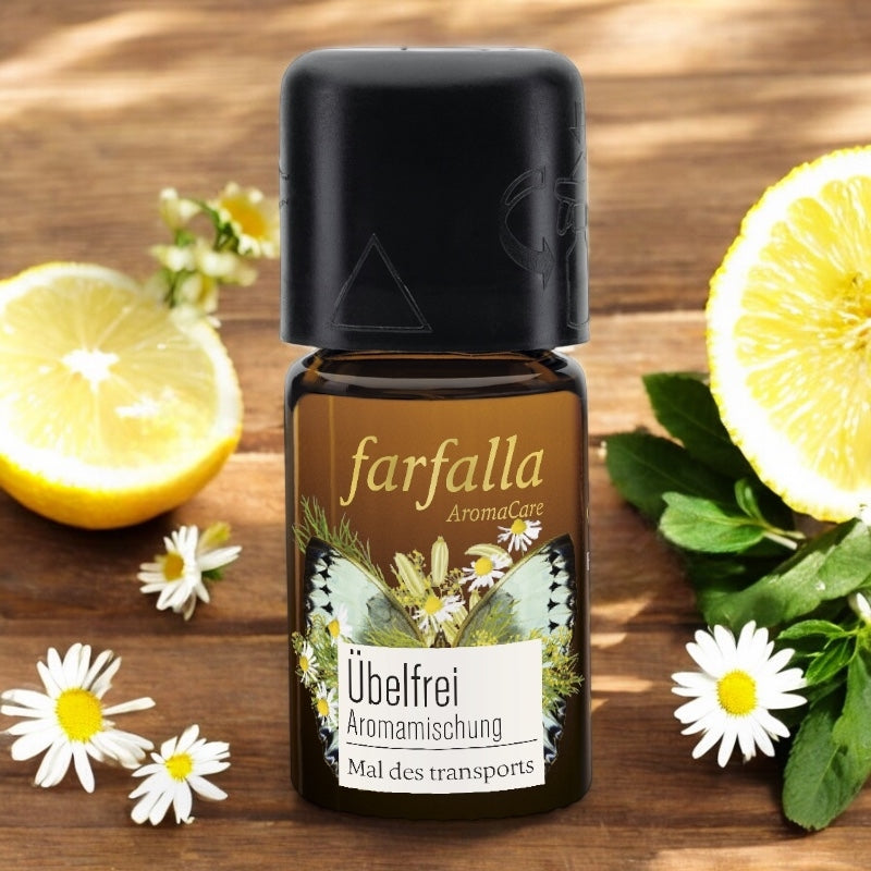Synergie d'huiles essentielles Mal des transports - 5ml - Farfalla