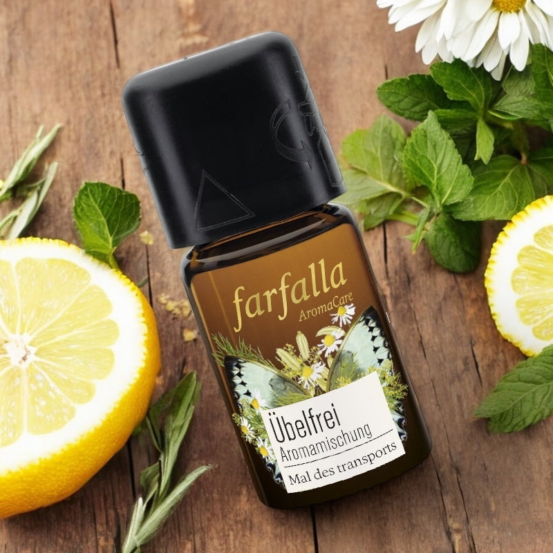 Synergie d'huiles essentielles Mal des transports - 5ml - Farfalla