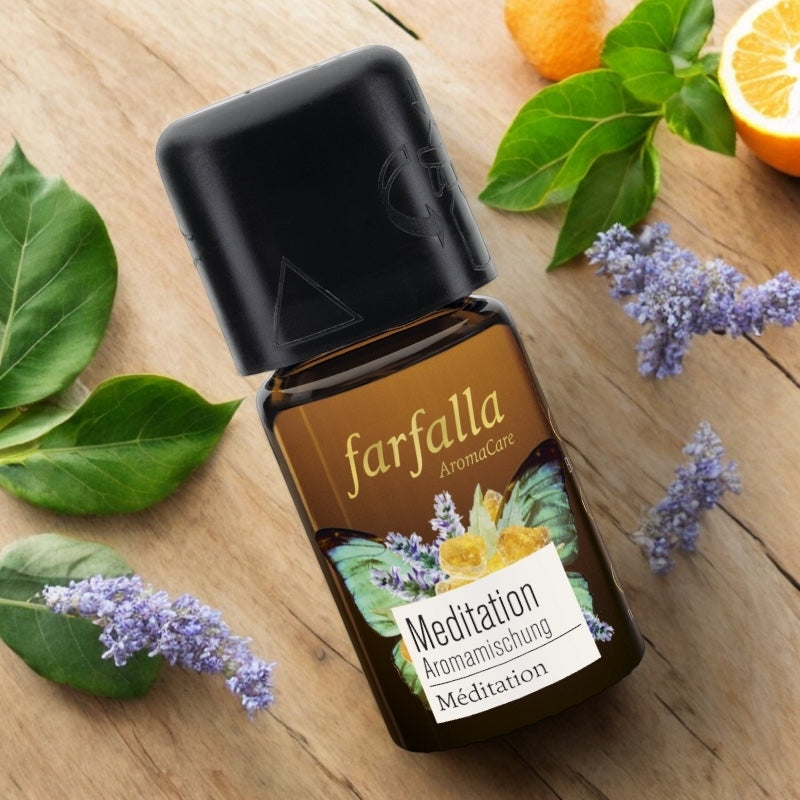 Meditations-Ätherisches-Öl-Synergie-Set – 5 ml – Farfalla