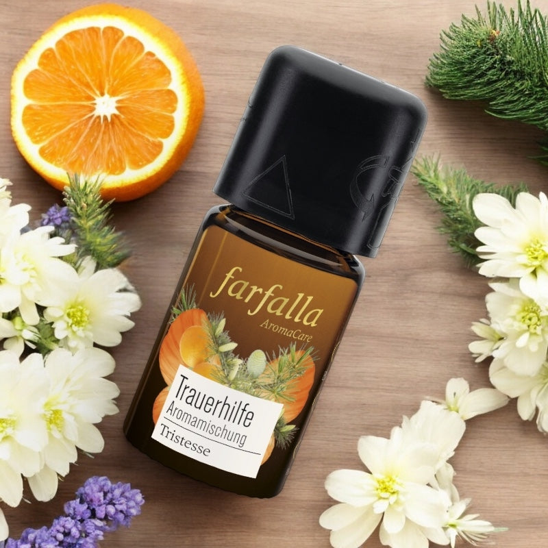 Ätherische Öl-Synergie gegen Traurigkeit – 5 ml – Farfalla
