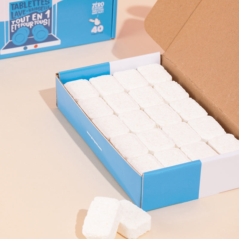 3-in-1 ECO Citrus Geschirrspültabs – 40 Stück – Pimpant