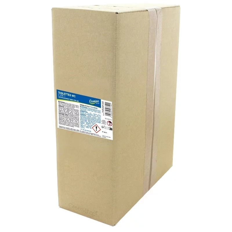 Tablettes WC 2 en 1 écologiques sans parfum - 12kg - Etamine du Lys