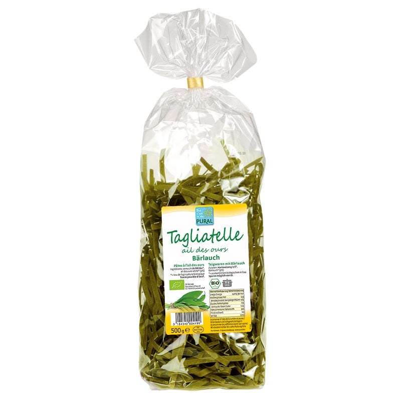 Bio-Tagliatelle mit Bärlauch - 500 g - Pural