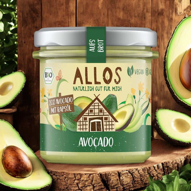 Bio-Avocadoaufstrich – 140 g – Allos