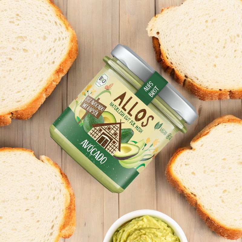Bio-Avocadoaufstrich – 140 g – Allos