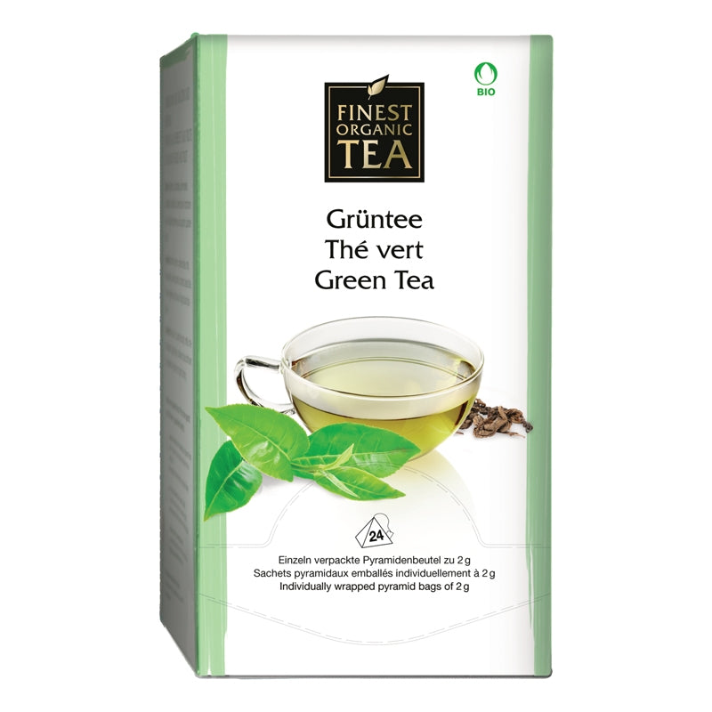 Bio-Grüntee - 24 Beutel - Schweizer Alpenkräuter