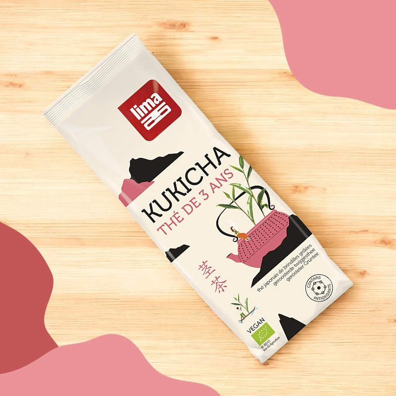 Bio-Grüntee aus gerösteten Zweigen – Kukicha – 150 g – Lima