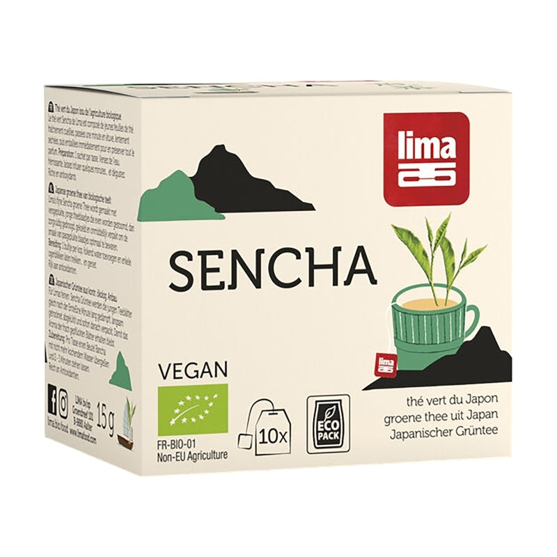 Bio-Grüntee aus Japan – Sencha – 10 x 1,5 g – Lima